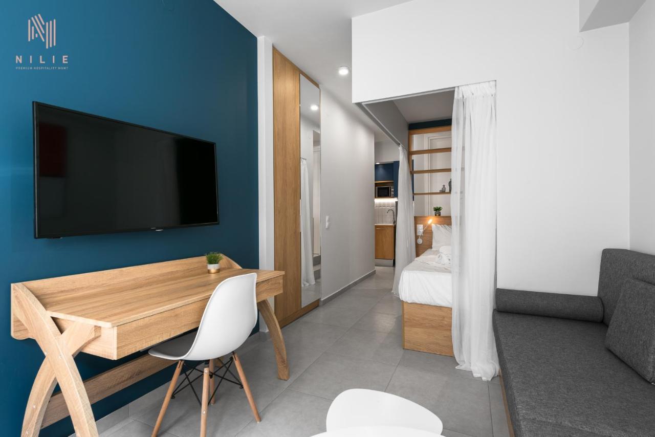 Big Apple Sts, Nilie Hospitality Mgmt Lägenhet Thessaloníki Exteriör bild