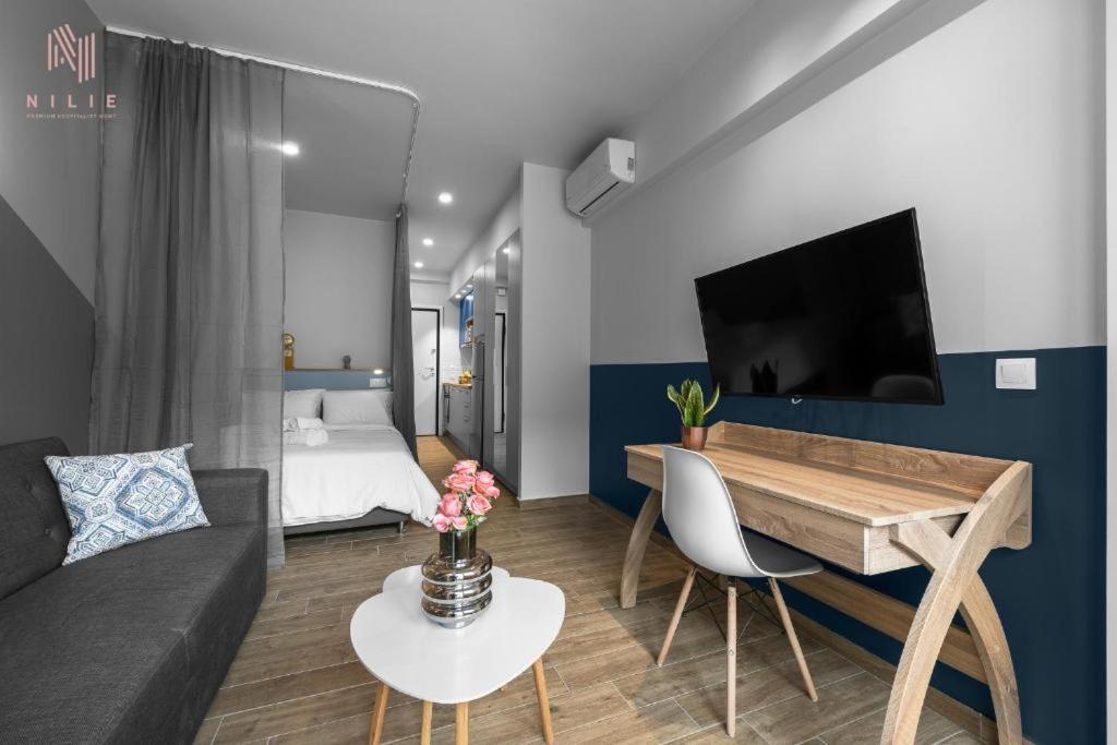 Big Apple Sts, Nilie Hospitality Mgmt Lägenhet Thessaloníki Exteriör bild