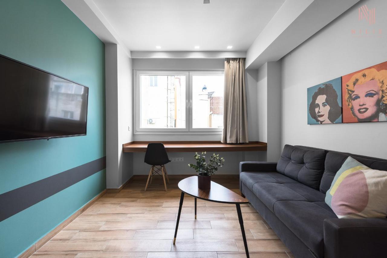Big Apple Sts, Nilie Hospitality Mgmt Lägenhet Thessaloníki Exteriör bild
