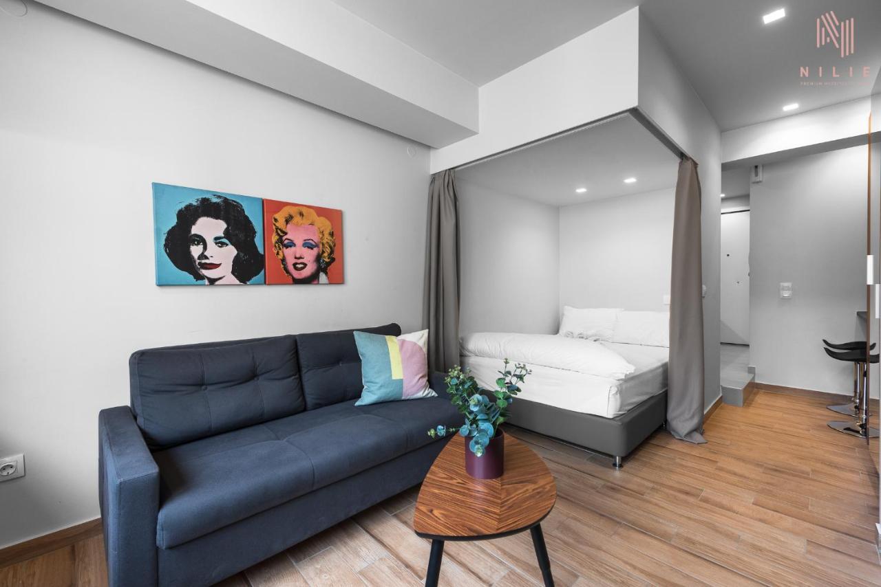 Big Apple Sts, Nilie Hospitality Mgmt Lägenhet Thessaloníki Exteriör bild