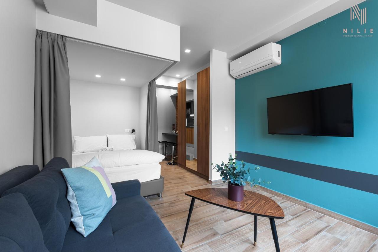 Big Apple Sts, Nilie Hospitality Mgmt Lägenhet Thessaloníki Exteriör bild