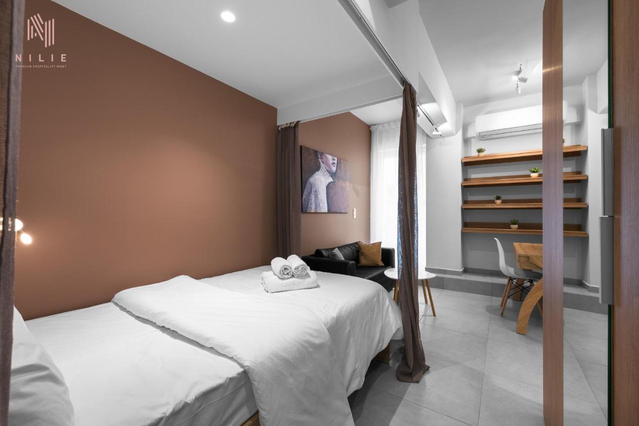 Big Apple Sts, Nilie Hospitality Mgmt Lägenhet Thessaloníki Exteriör bild