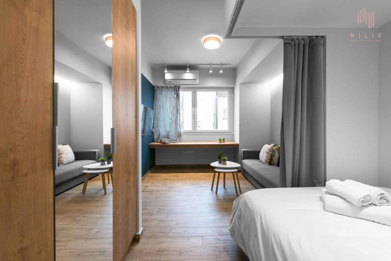 Big Apple Sts, Nilie Hospitality Mgmt Lägenhet Thessaloníki Exteriör bild