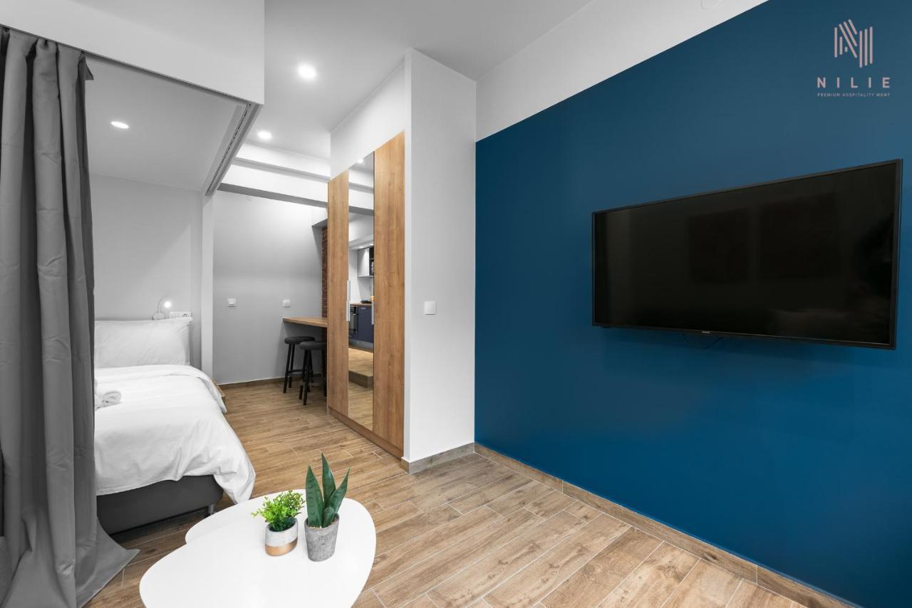 Big Apple Sts, Nilie Hospitality Mgmt Lägenhet Thessaloníki Exteriör bild