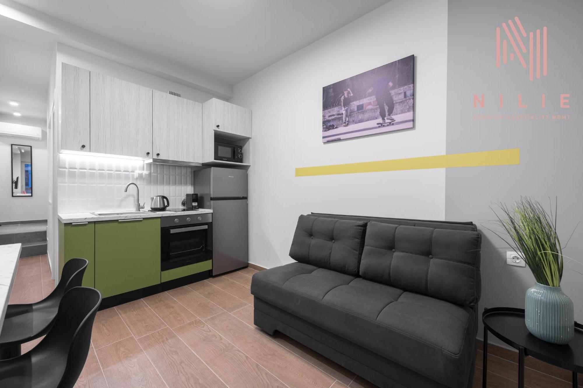Big Apple Sts, Nilie Hospitality Mgmt Lägenhet Thessaloníki Exteriör bild