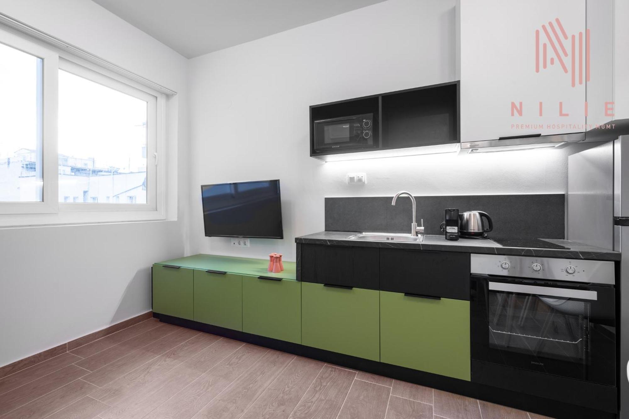 Big Apple Sts, Nilie Hospitality Mgmt Lägenhet Thessaloníki Exteriör bild