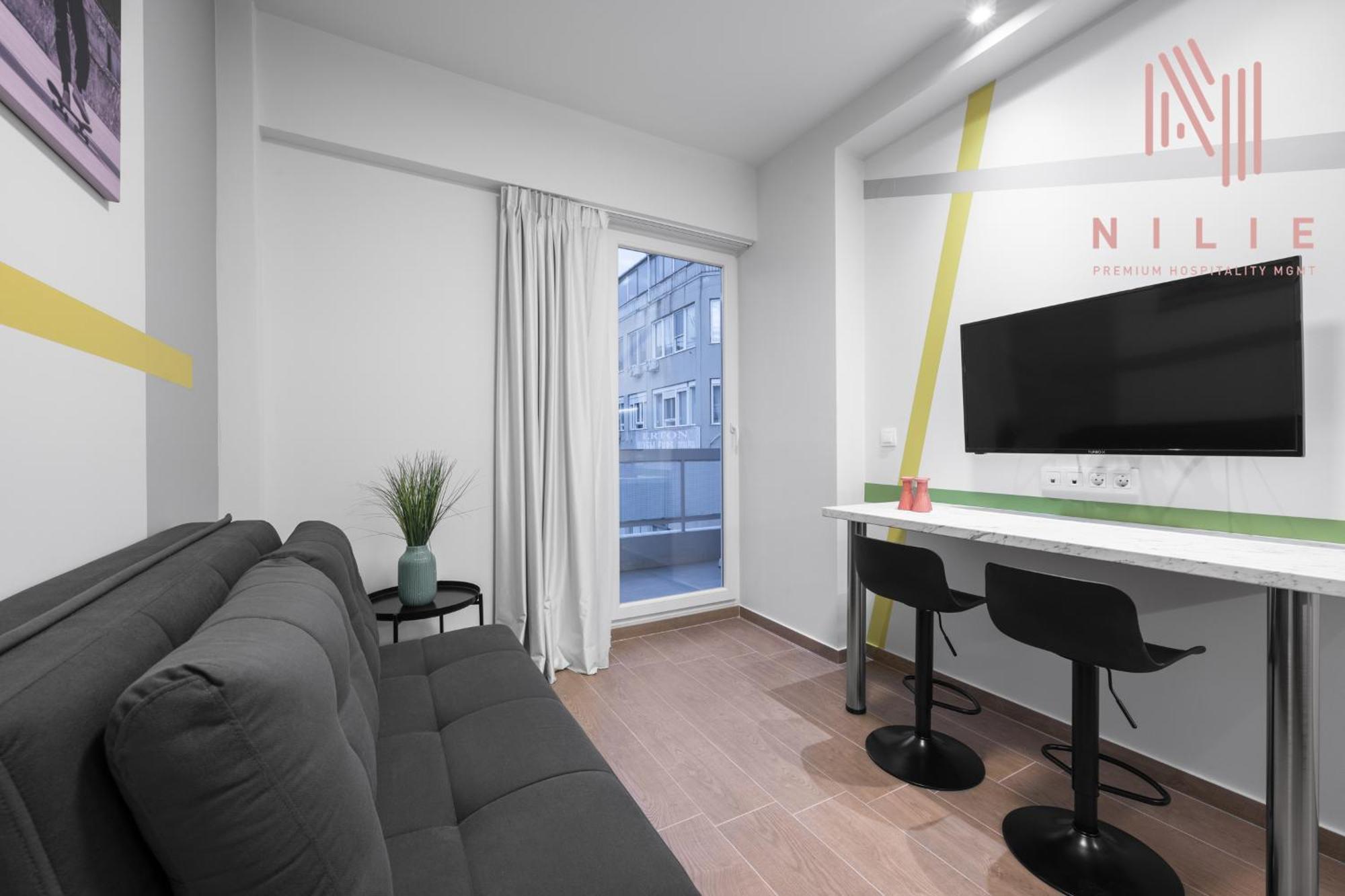 Big Apple Sts, Nilie Hospitality Mgmt Lägenhet Thessaloníki Exteriör bild
